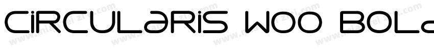 Circularis W00 Bold字体转换